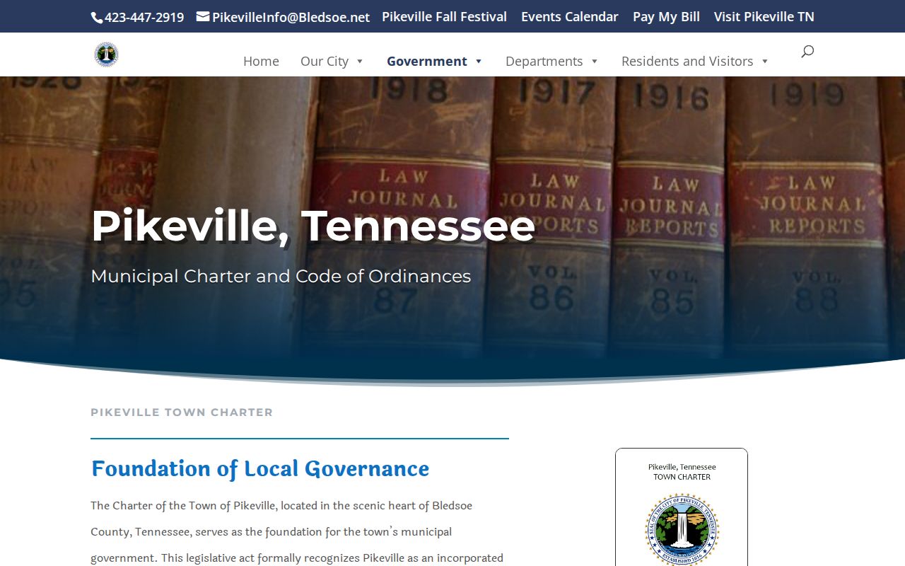 Pikeville court docket ordinance and municipal code index